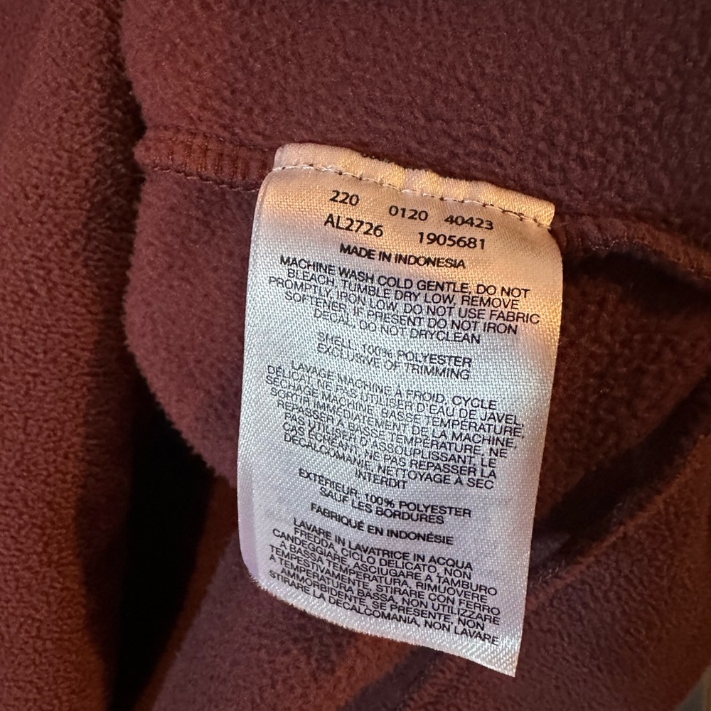 Columbia Purple Pullover Hoodie size XL - Picture 3 of 5